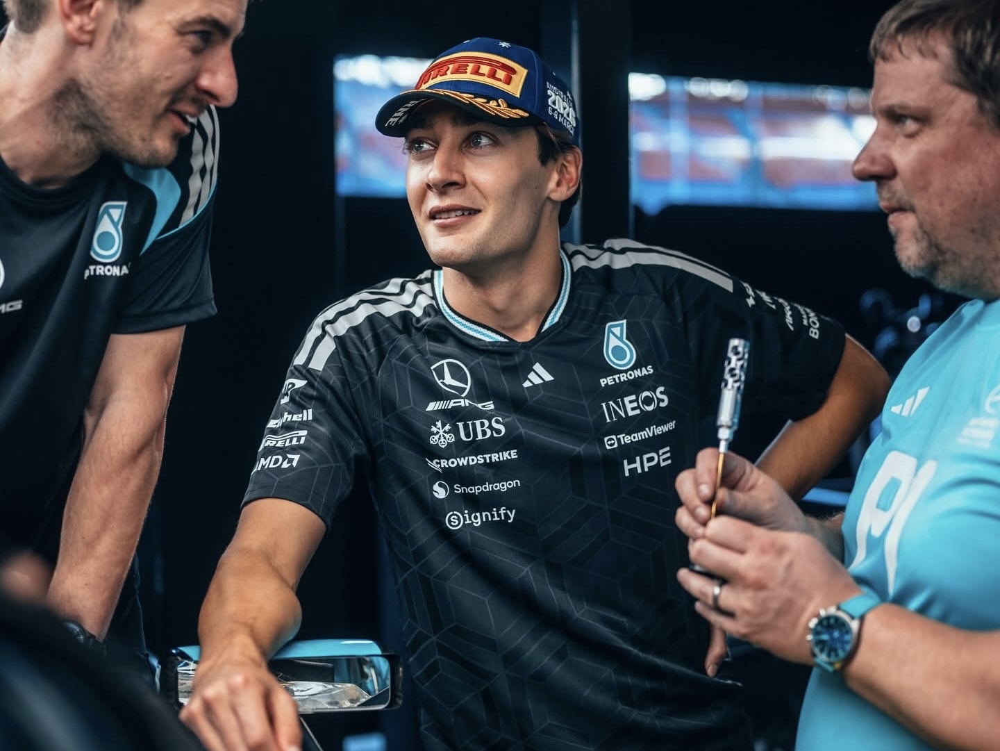 Russell: “A giugno ci saranno modifiche al motore, dobbiamo sfruttare la situazione ora”