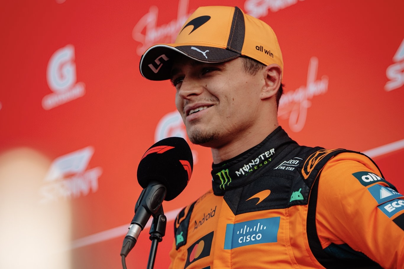 Norris: “Ho scoperto di non poter partire solo pochi minuti prima del Gran Premio”