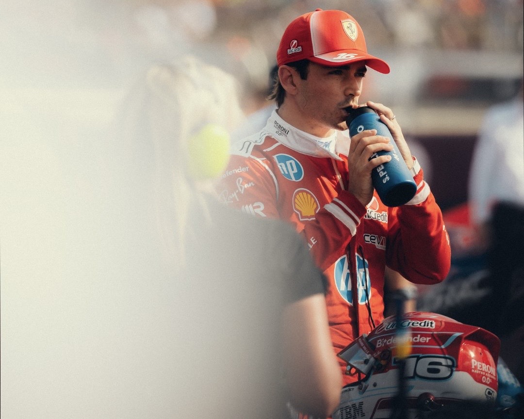 Leclerc: “Partire dalla seconda fila in Belgio non è poi così male”